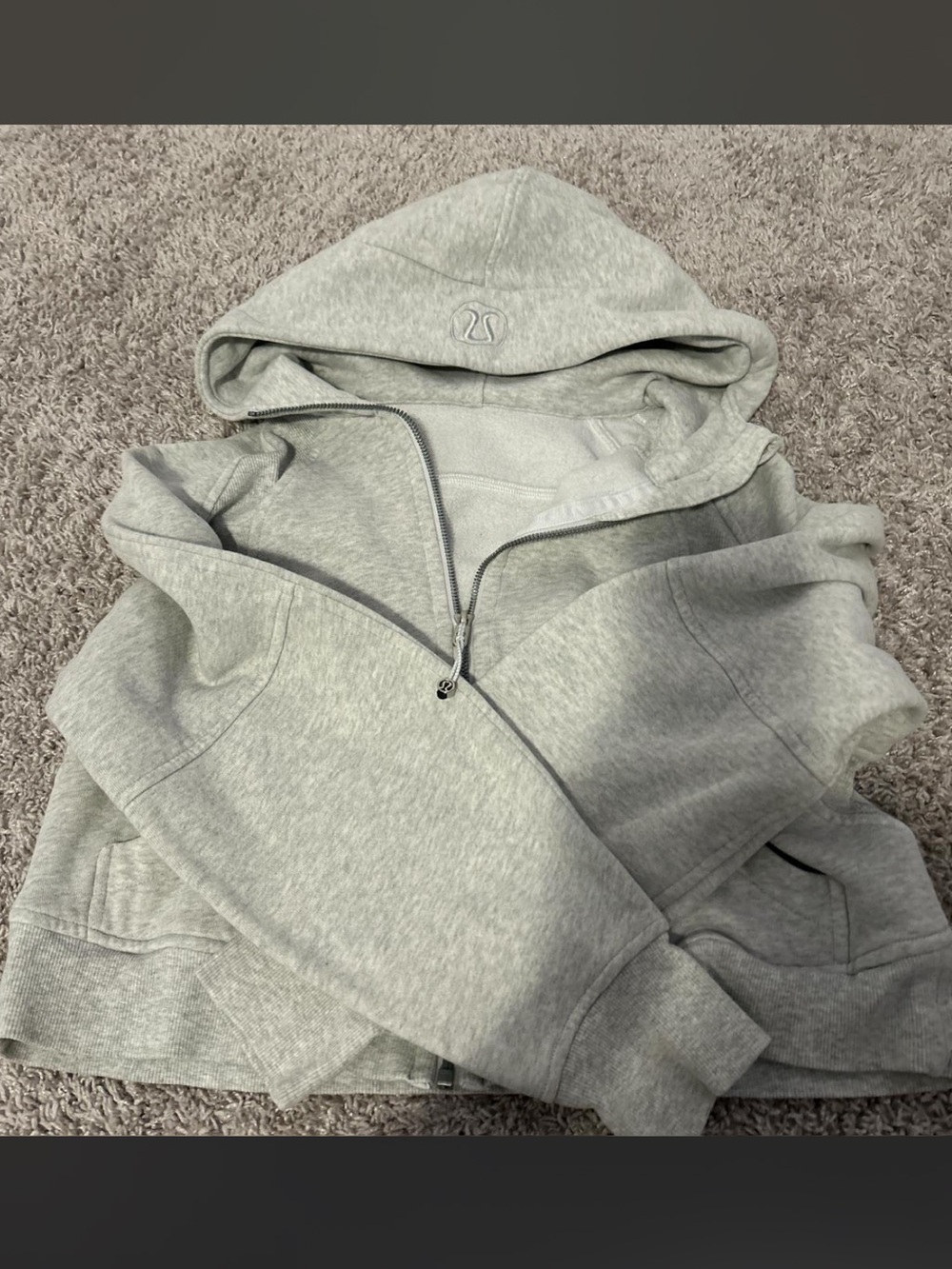 Lululemon - Oversized Scuba Full-zip Hoodie / Size 0-2